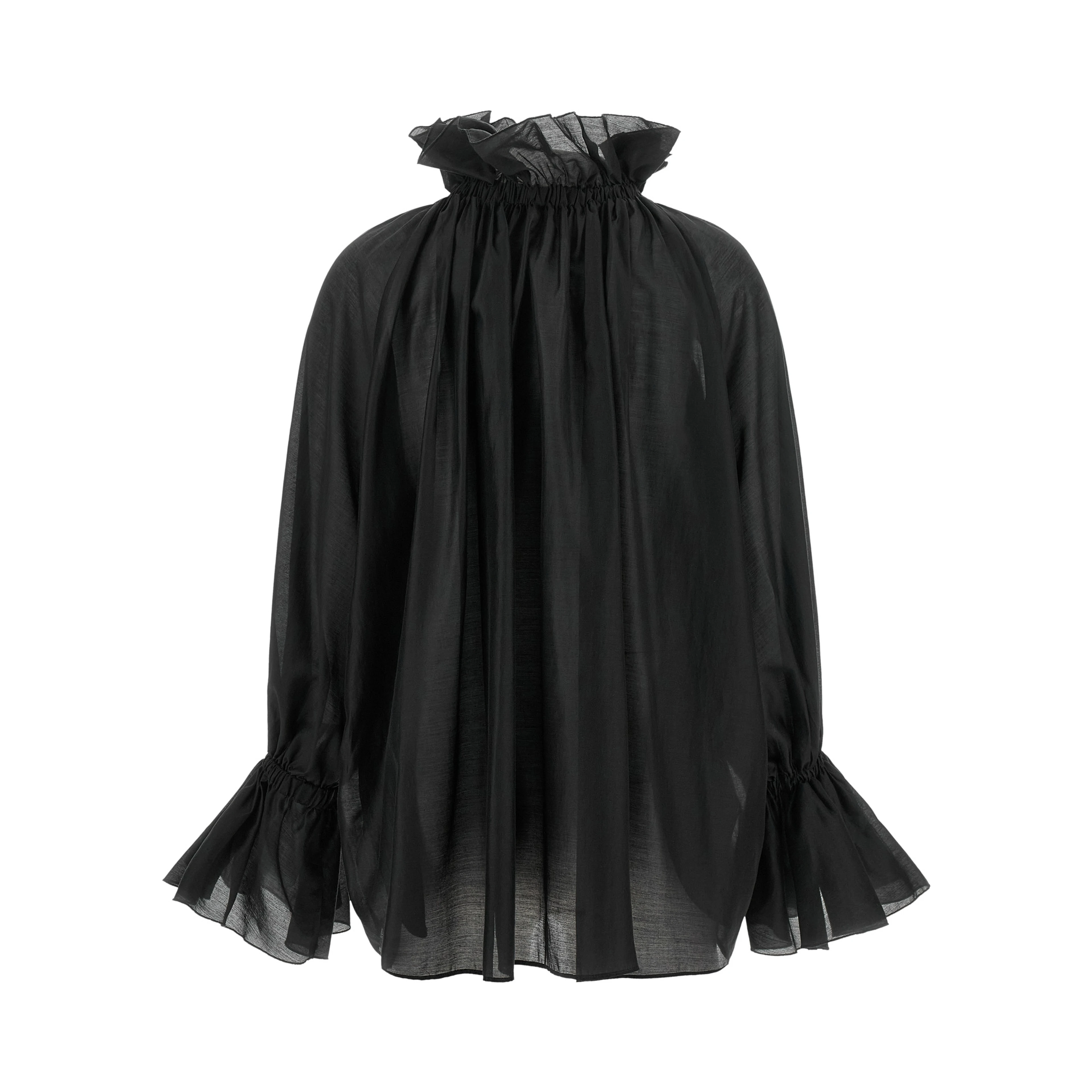 Black Lyocell Blouse