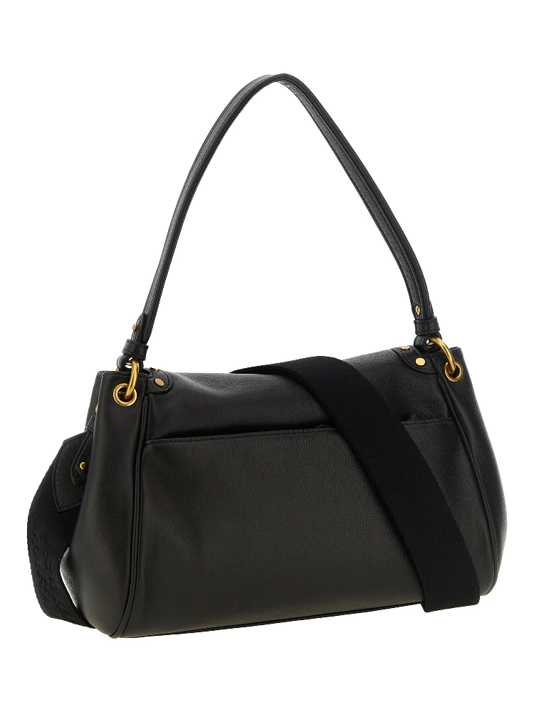 Black Lamb Leather Shoulder Bag alternative