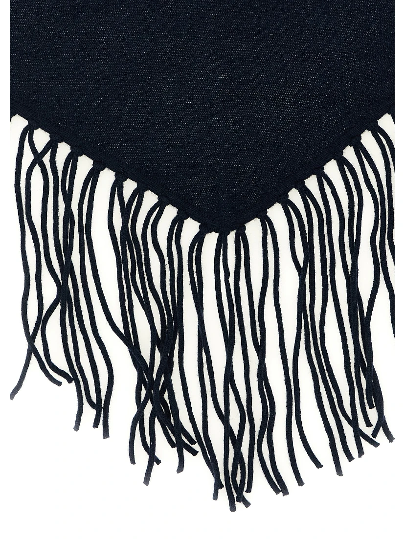 Blue Cashmere Scarf