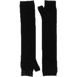 Black Wool Gloves
