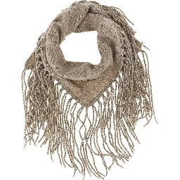 Beige Cashmere Scarf