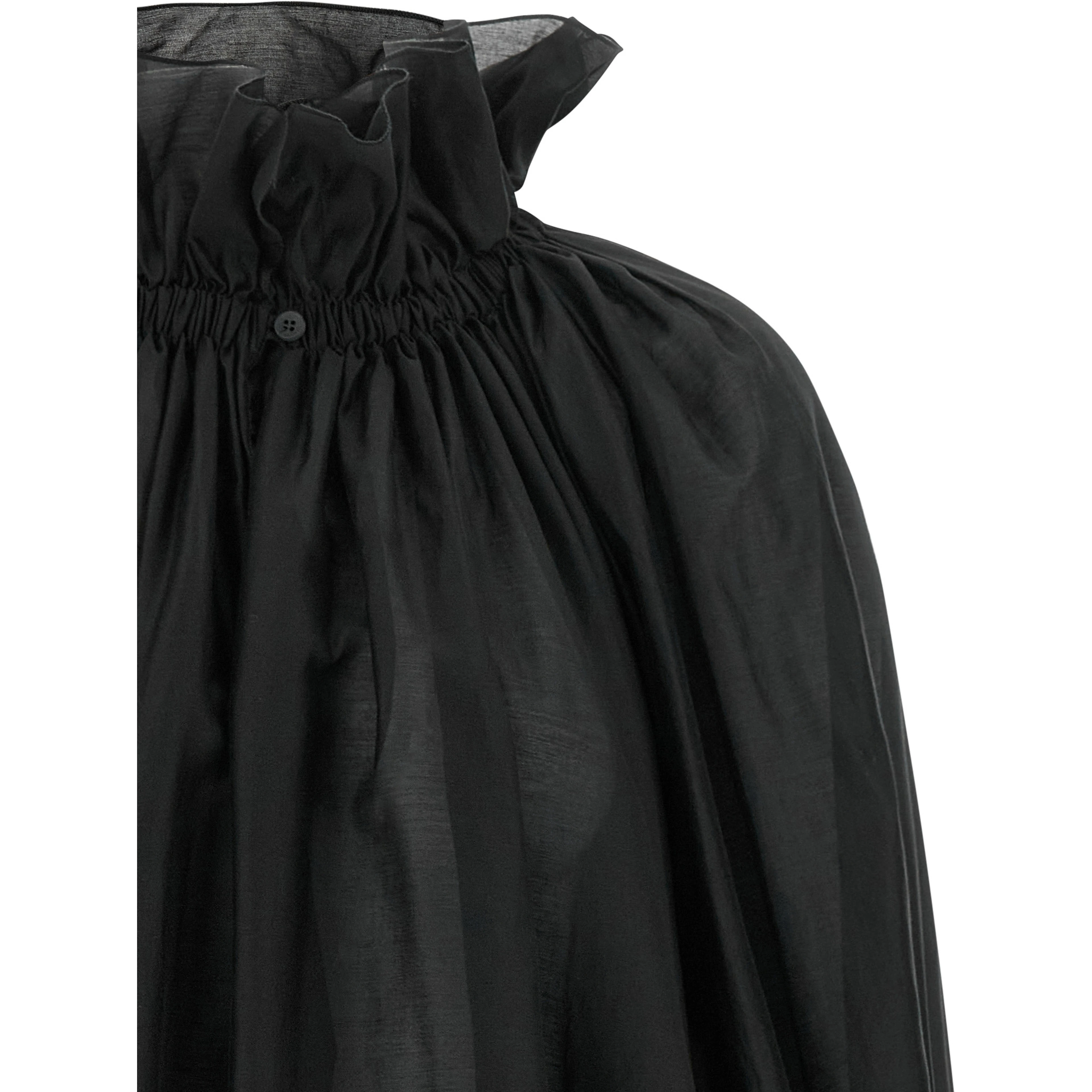 Black Lyocell Blouse