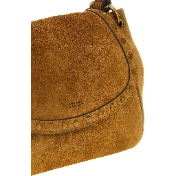 Beige Calfskin Shoulder Bag
