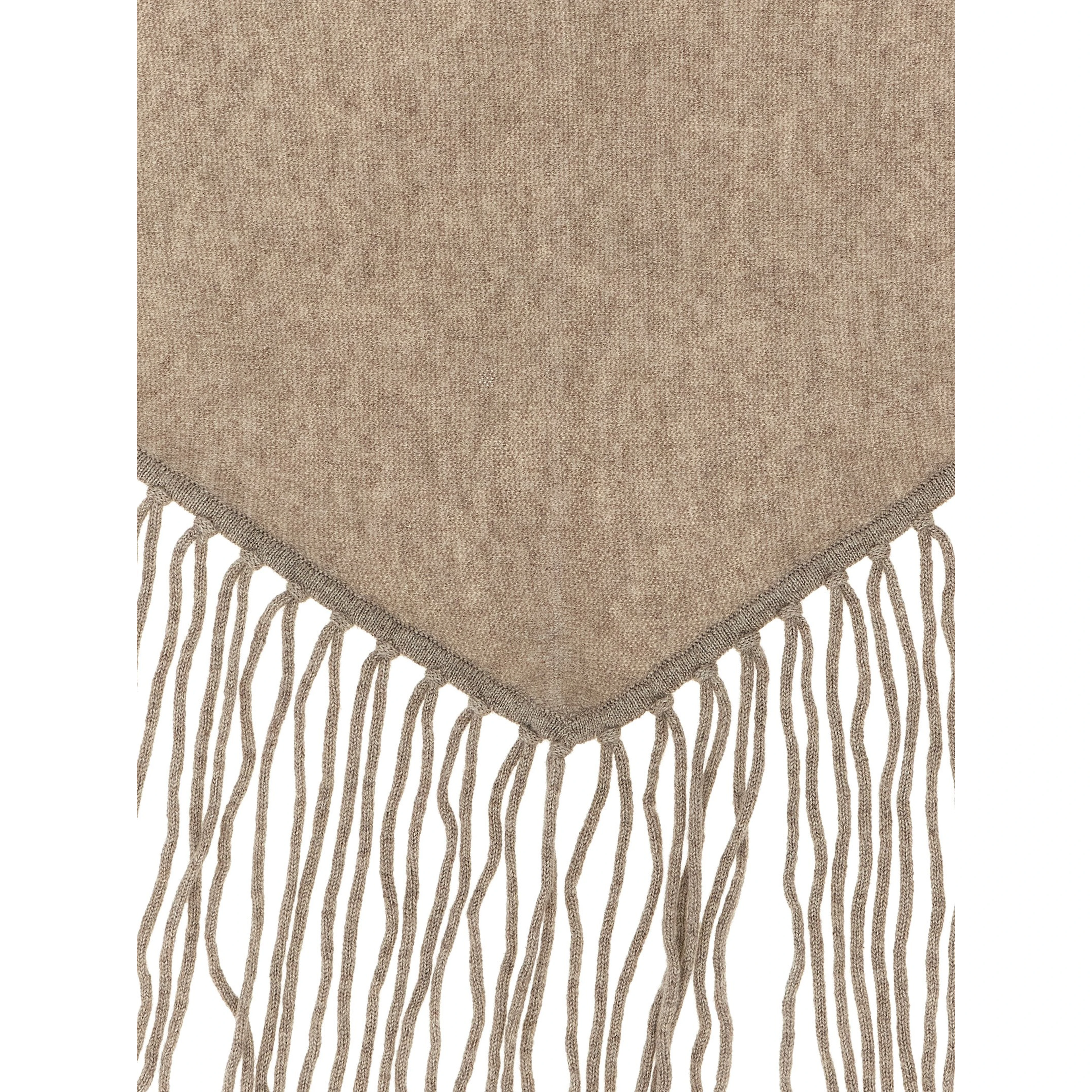 Beige Cashmere Scarf