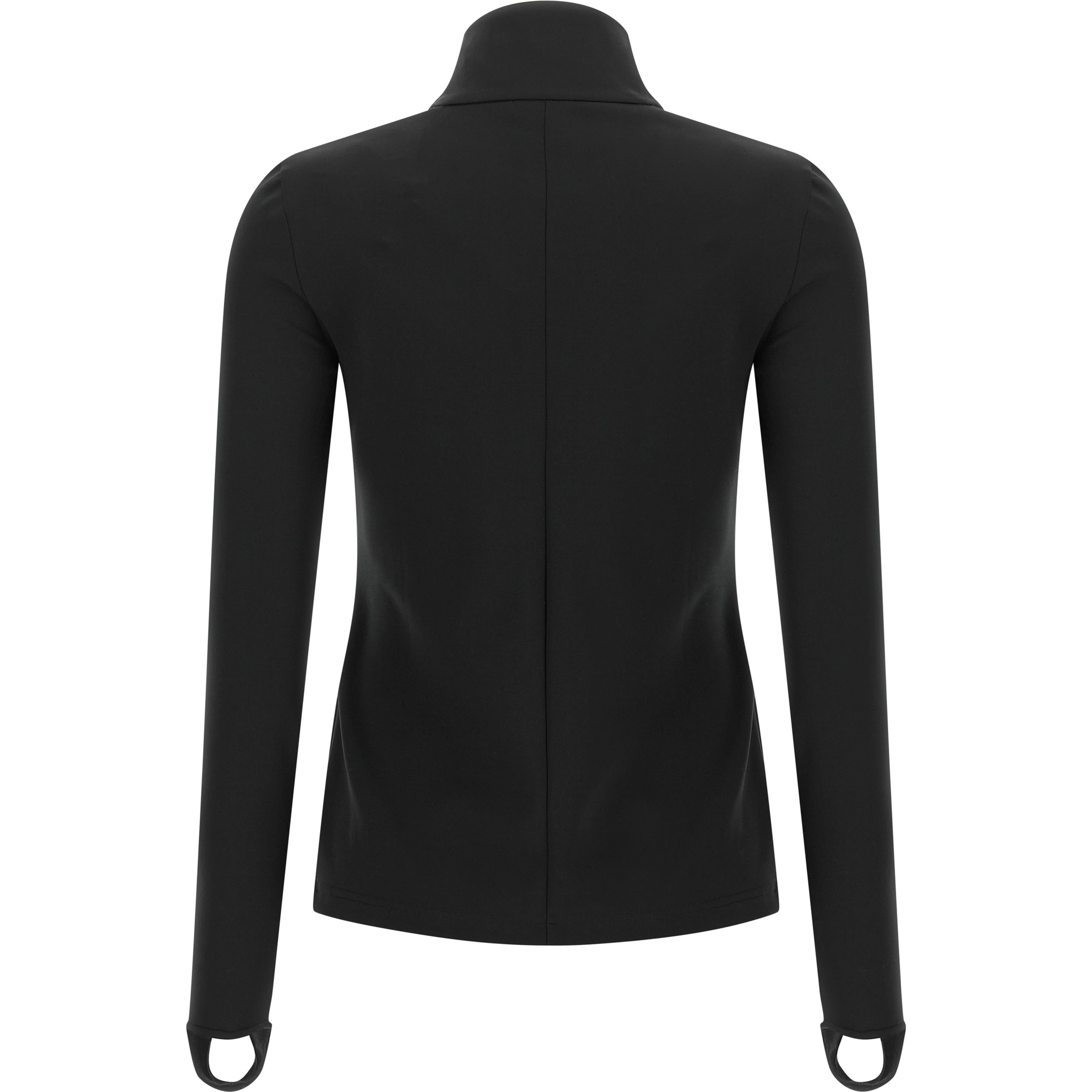 Black Polyamide Cardigan