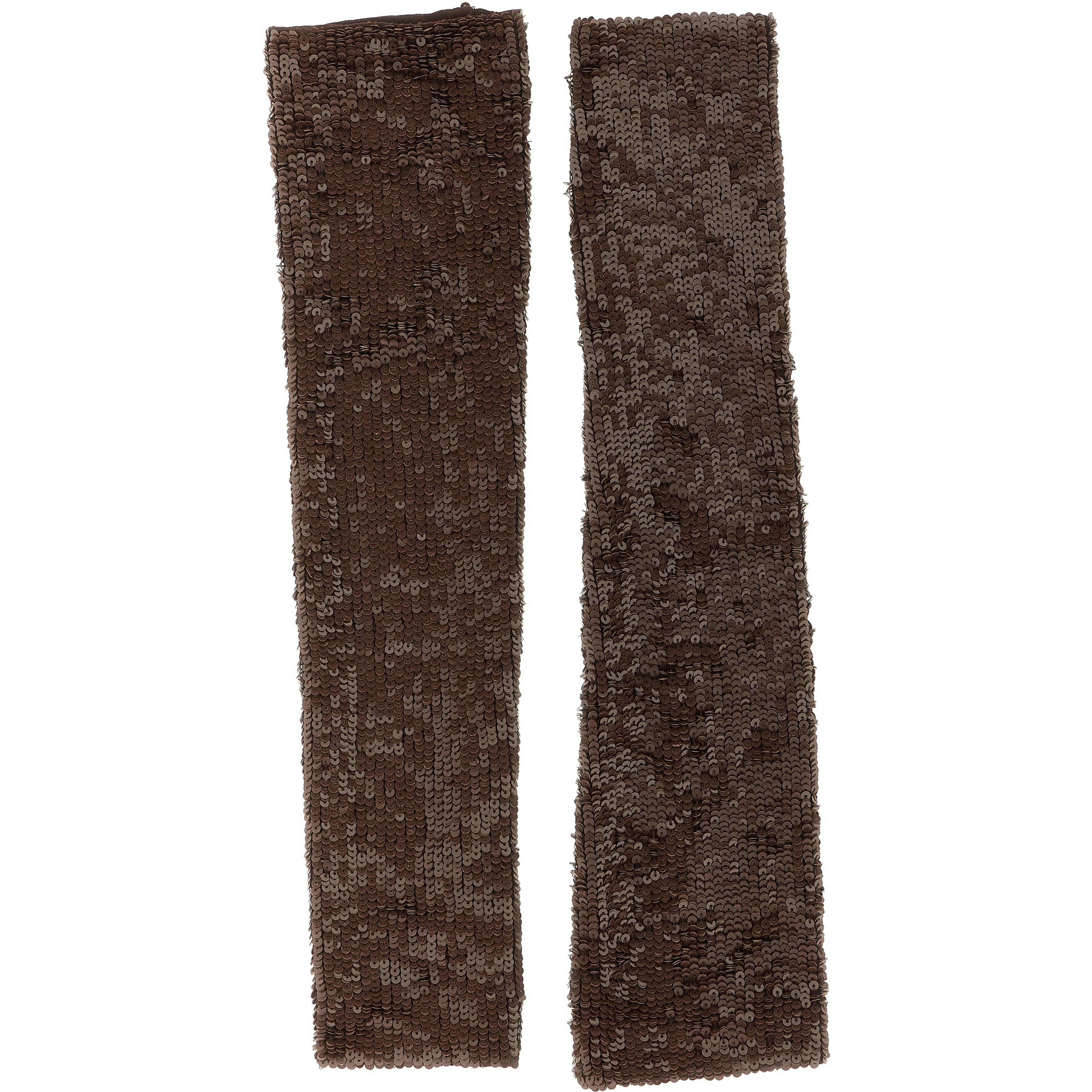Brown Polyamide Gloves