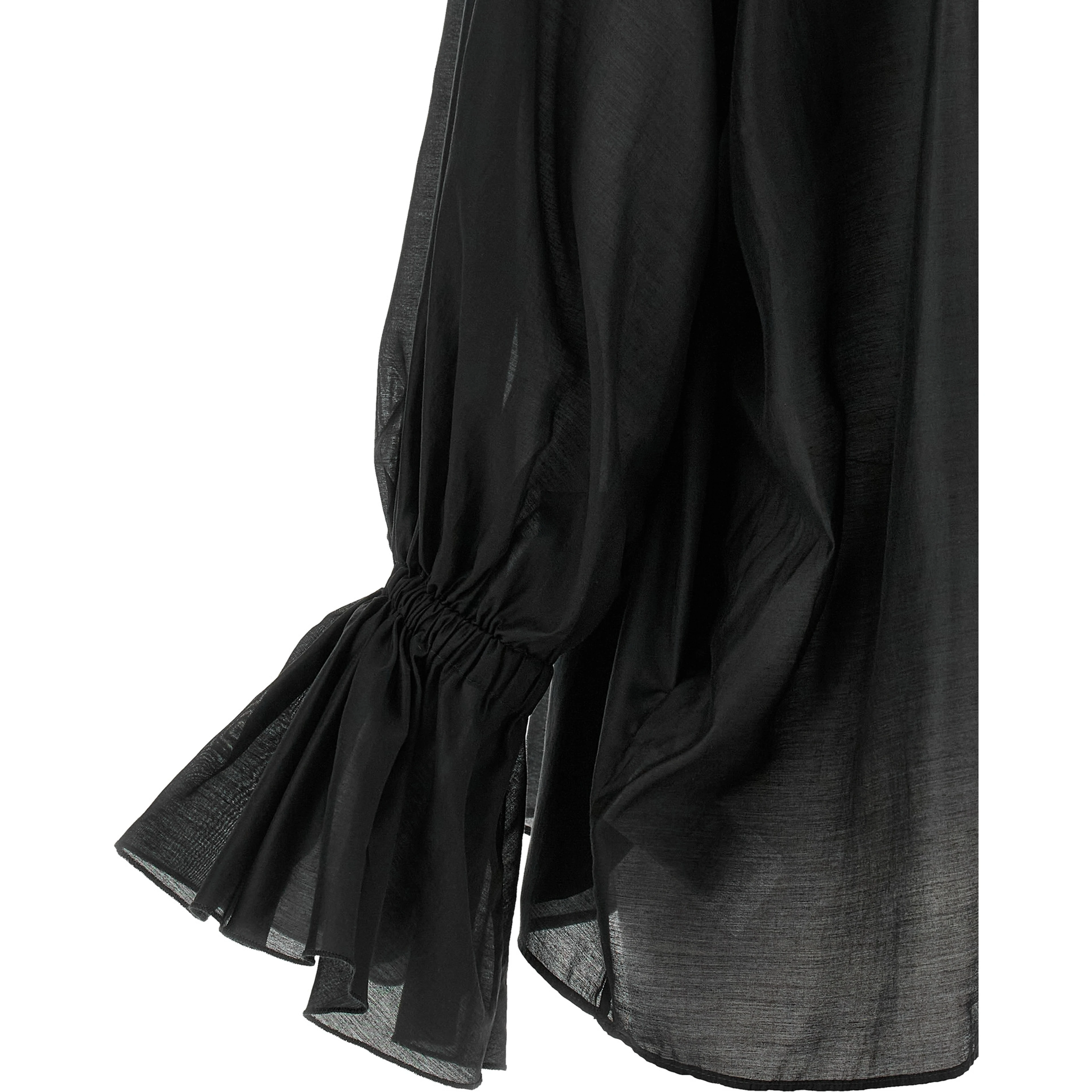 Black Lyocell Blouse