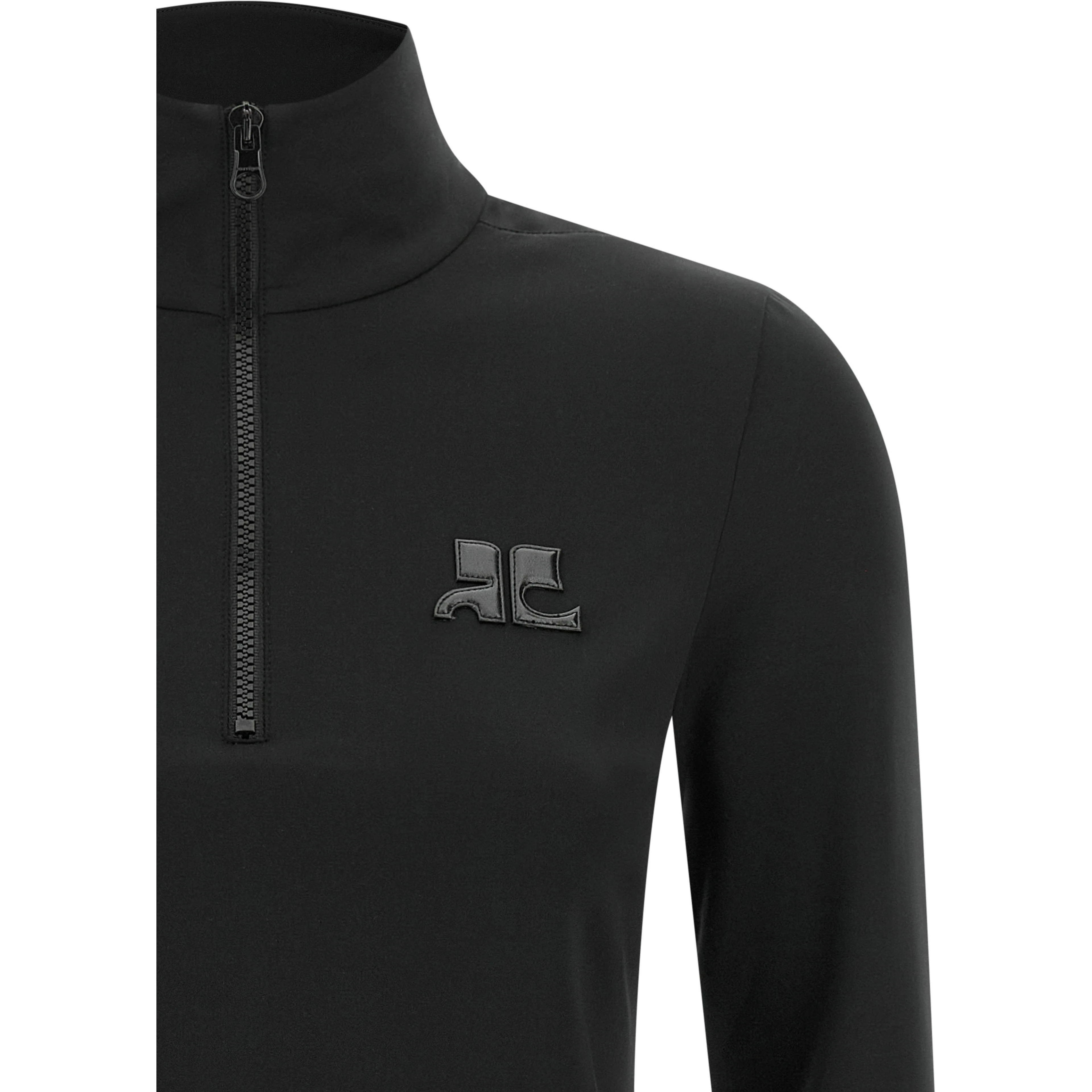 Black Polyamide Cardigan
