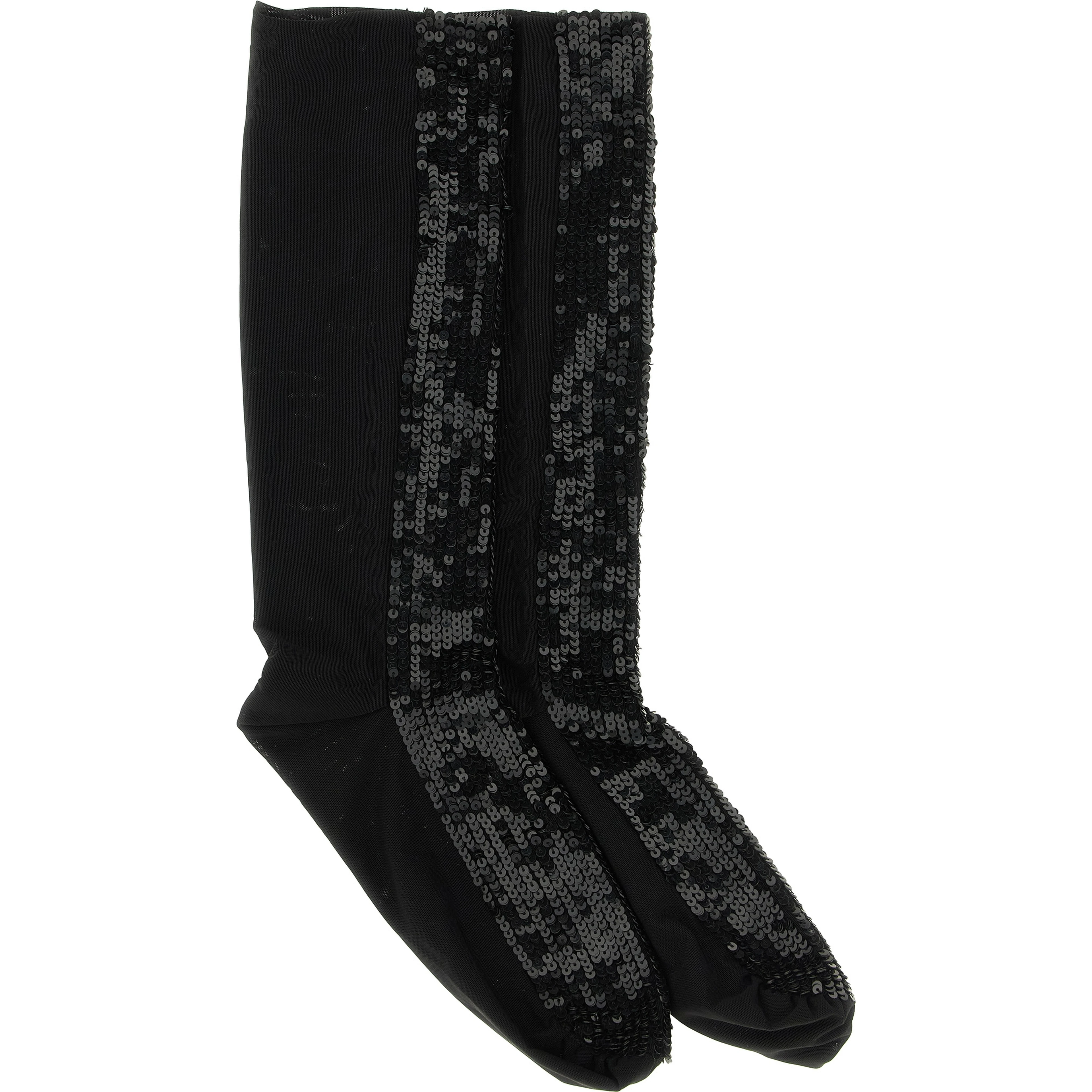 Black Polyamide Socks