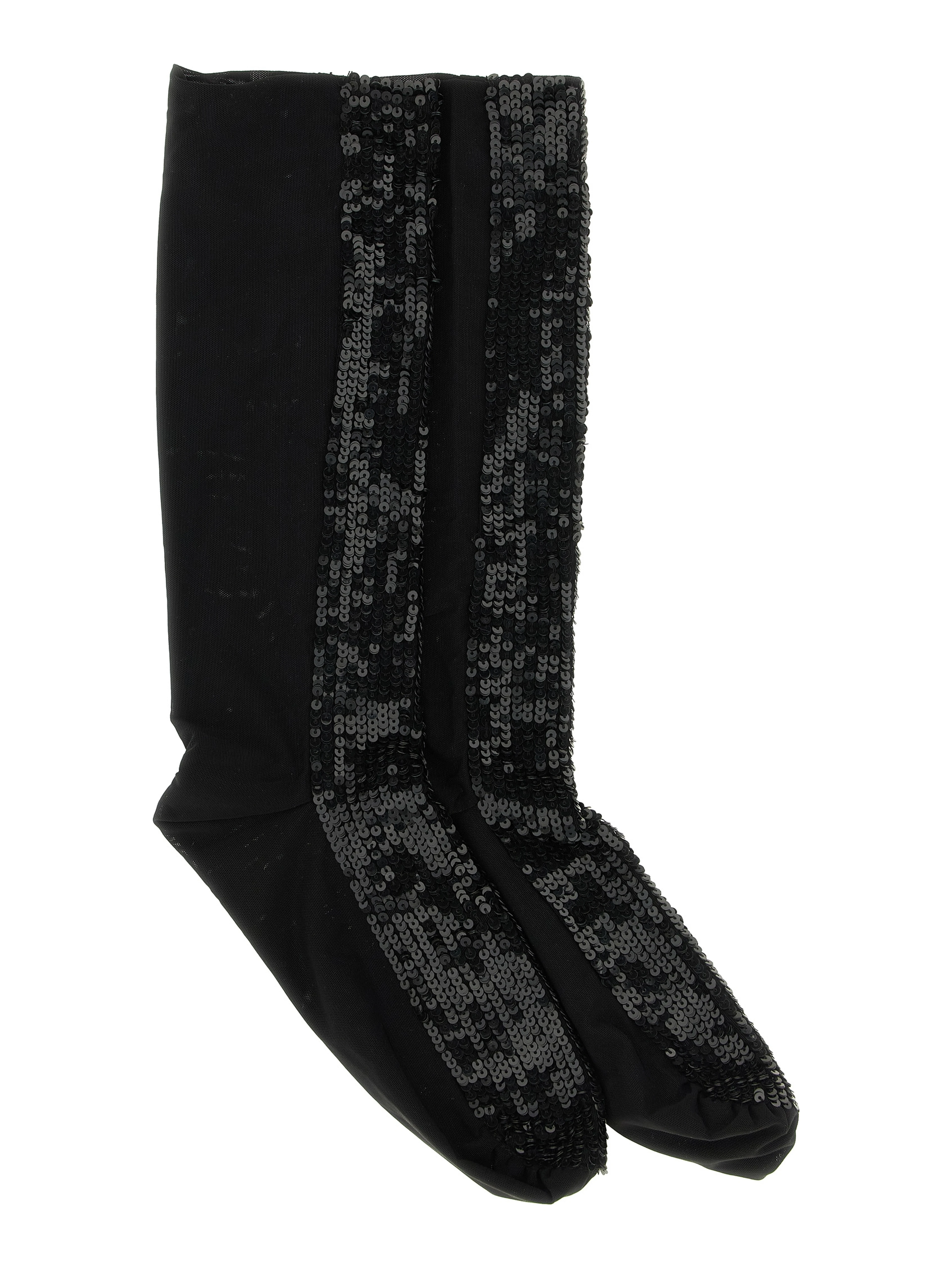 Black Polyamide Socks