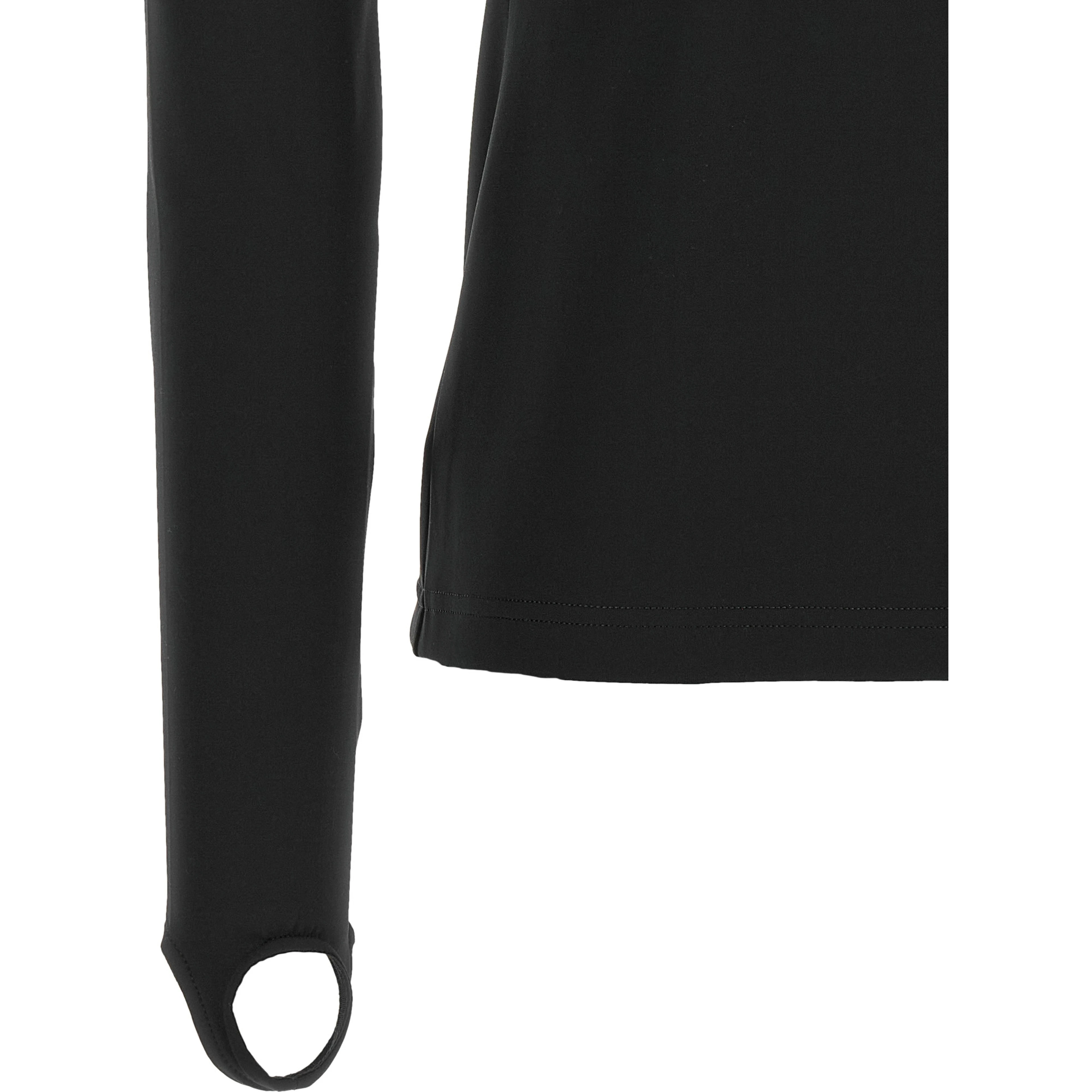 Black Polyamide Cardigan