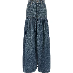 Blue Denim Skirt
