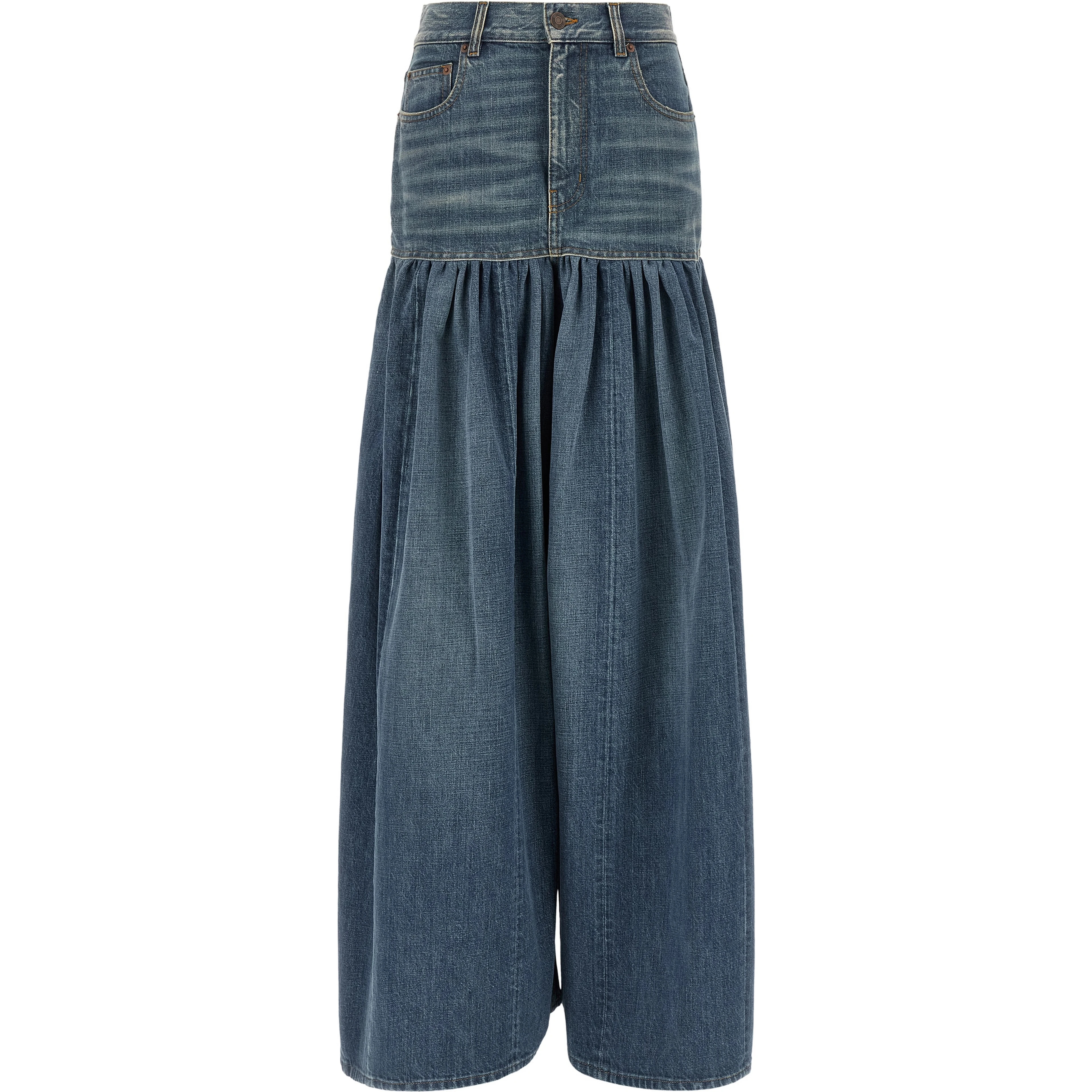 Blue Denim Skirt
