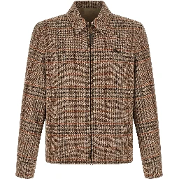 Beige Wool Full-Length Jacket