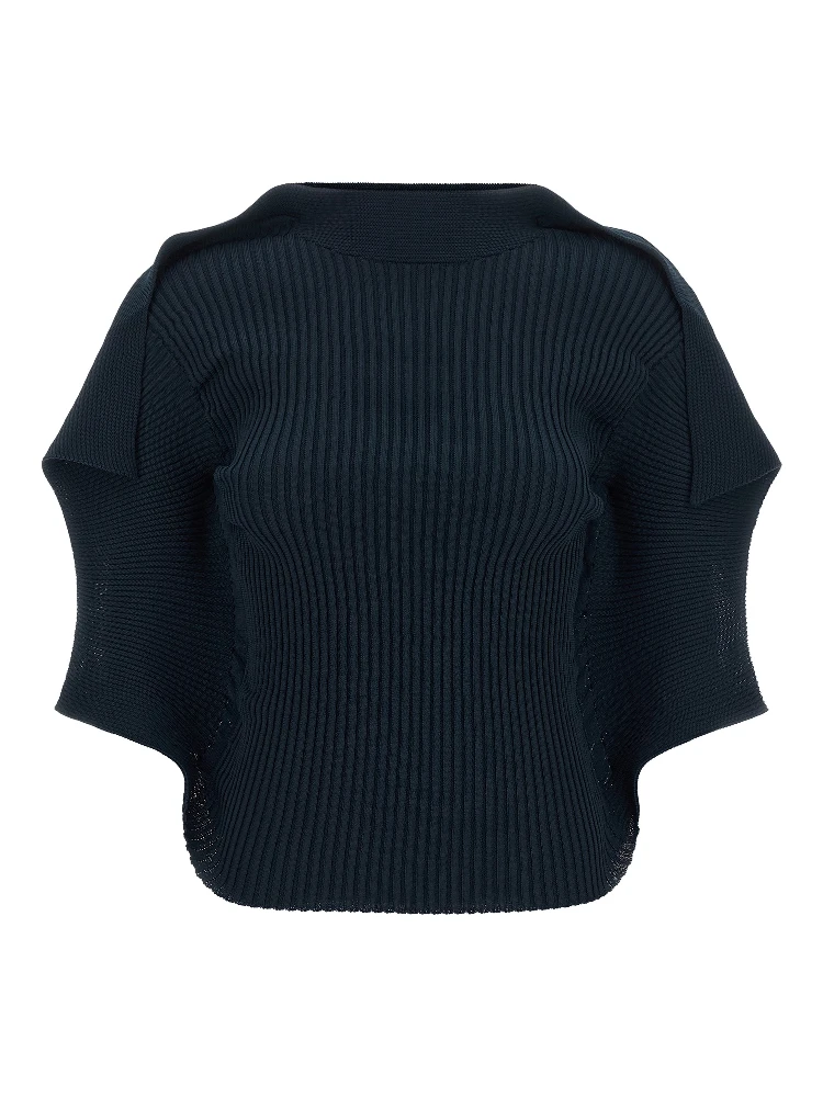 Blue Polyester Pattern Shirt