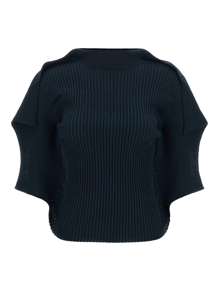 Blue Polyester Pattern Shirt