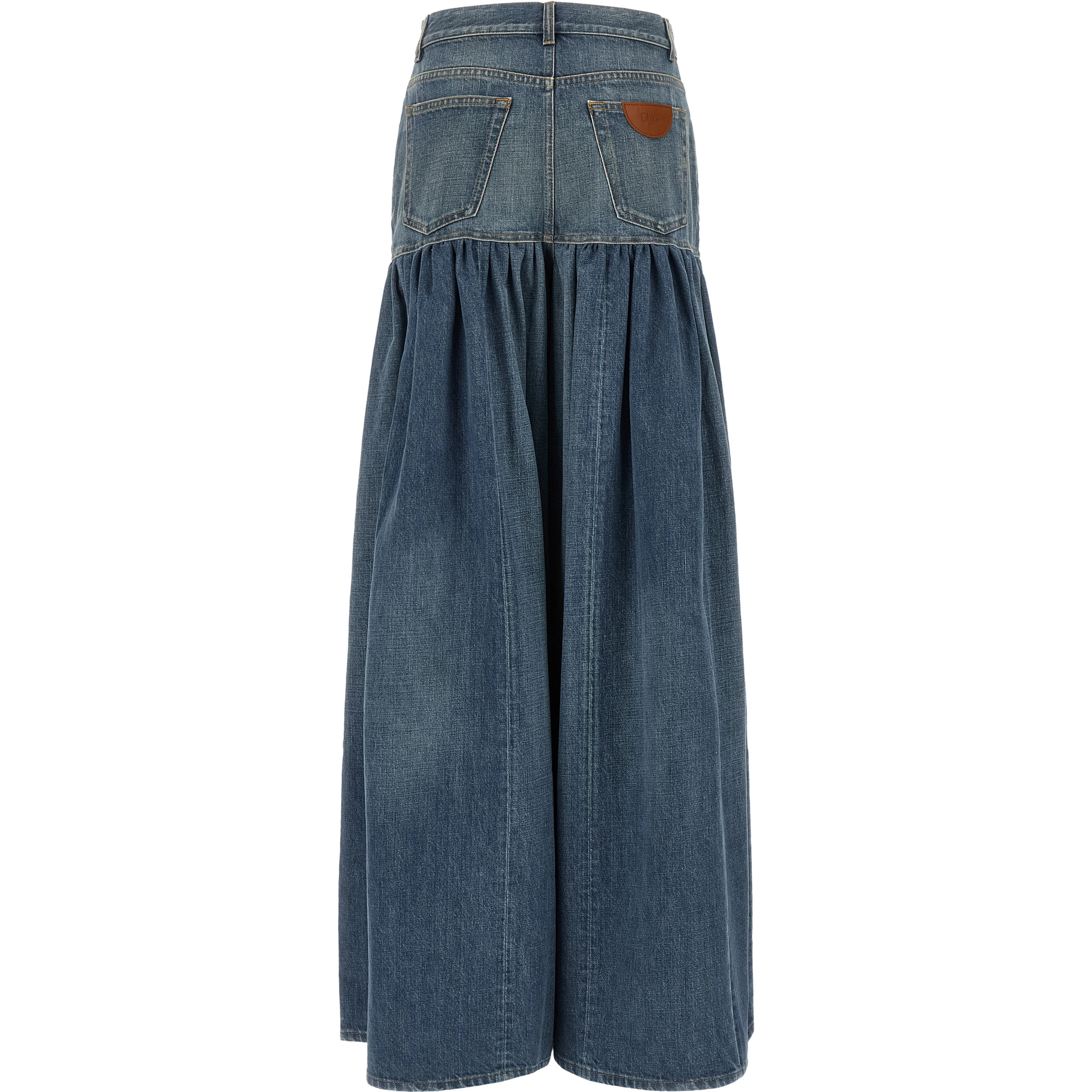 Blue Denim Skirt