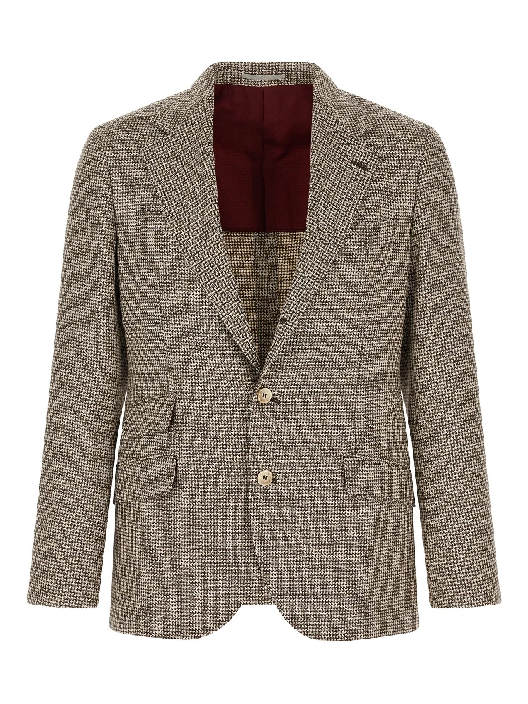 Gray Wool Blazer