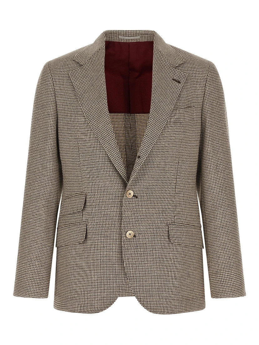 Gray Wool Blazer