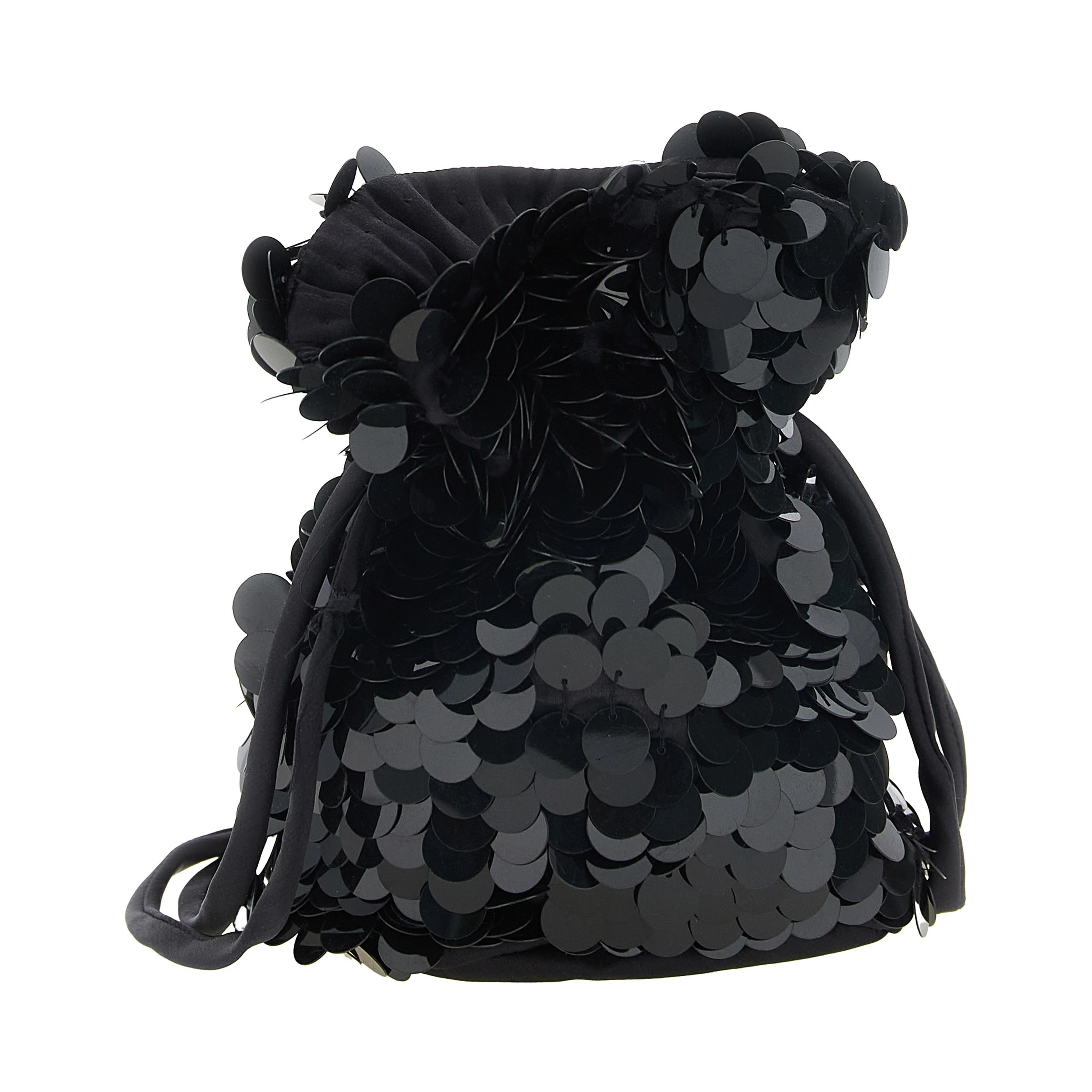 Black Polyamide Shoulder Bag