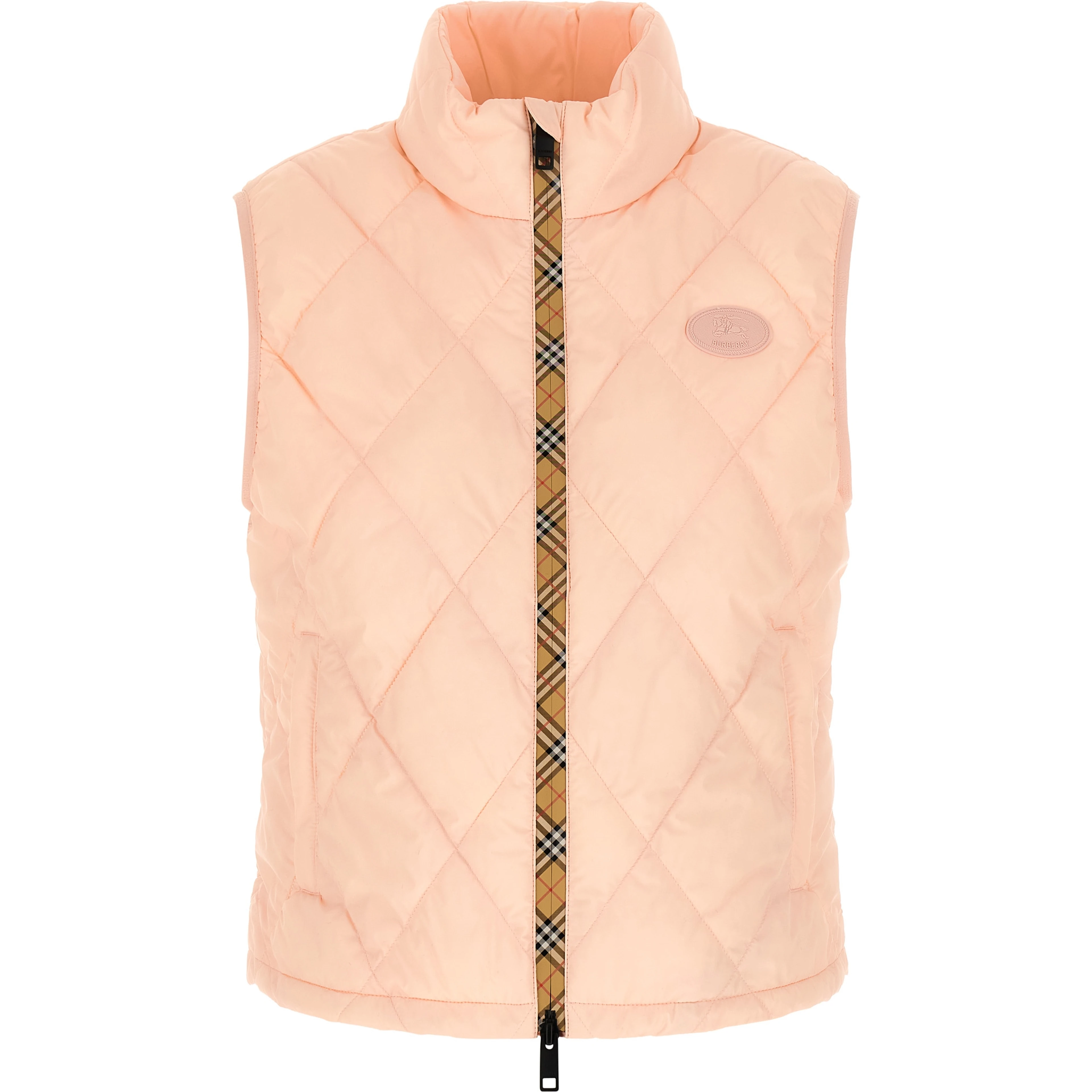 Multicolor Polyamide Sleeveless Jacket