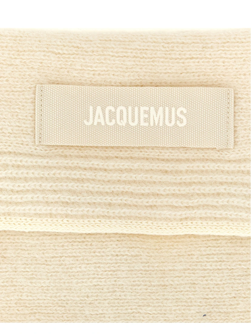White Wool Scarf