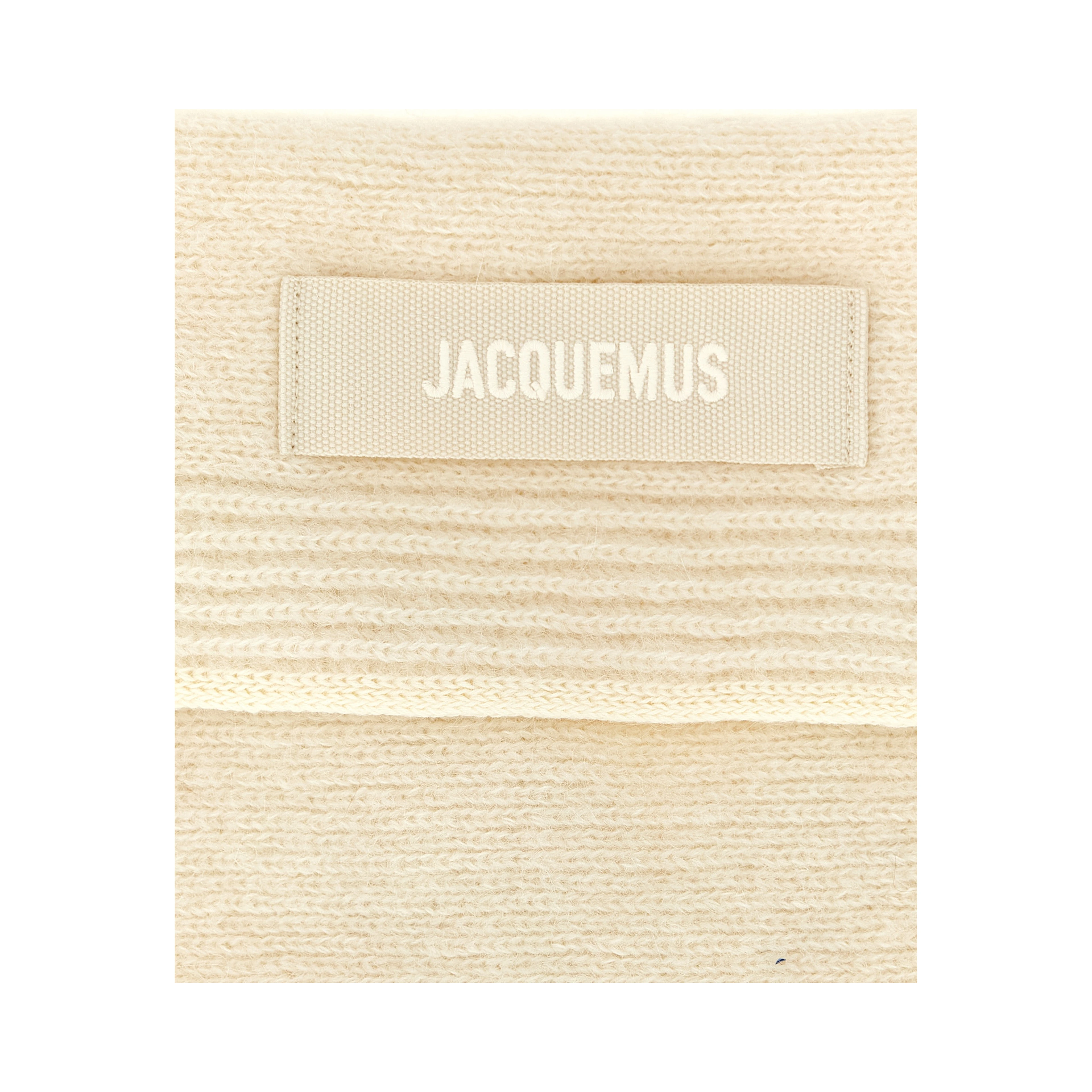 White Wool Scarf