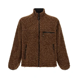 Multicolor Polyester Full-Length Jacket