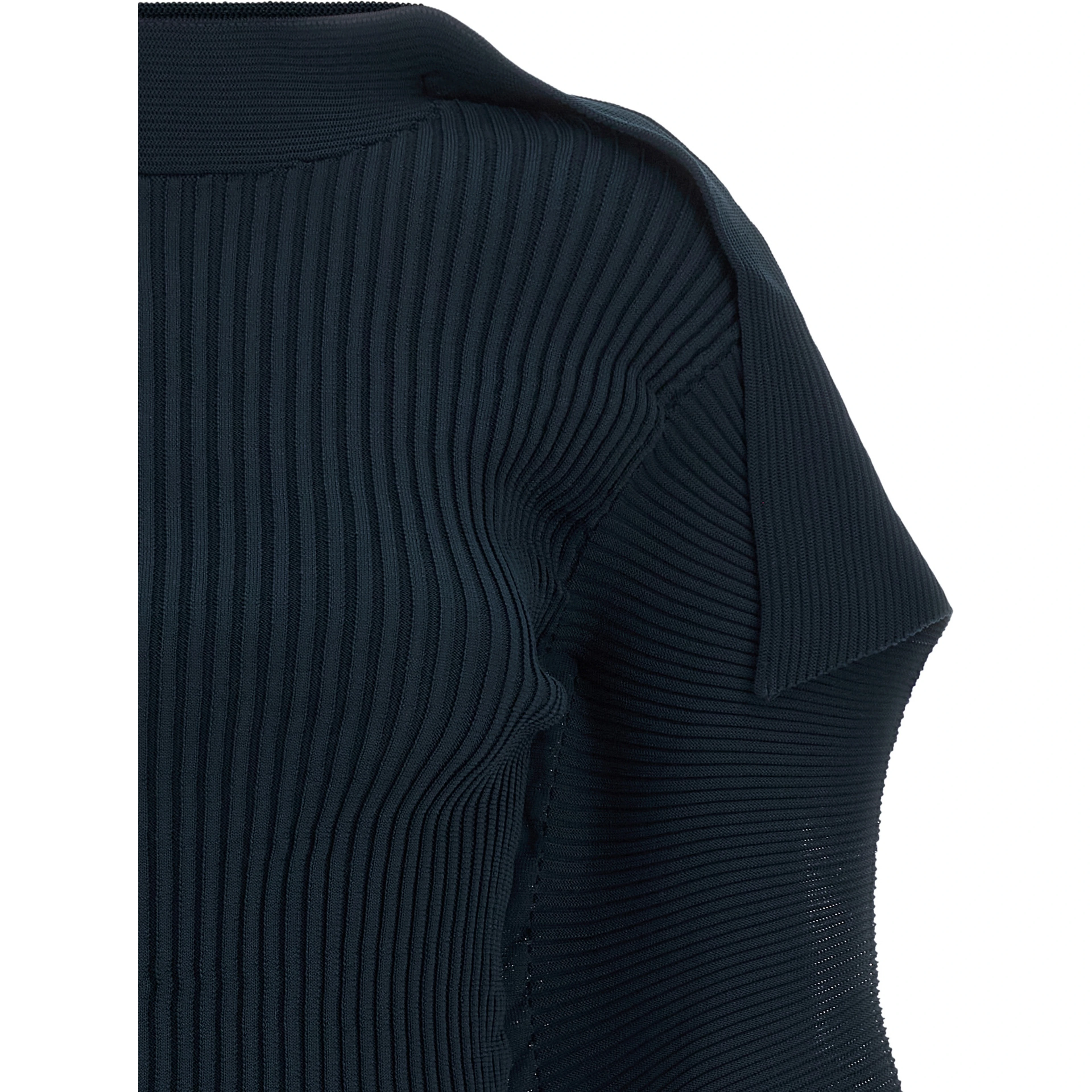 Blue Polyester Pattern Shirt