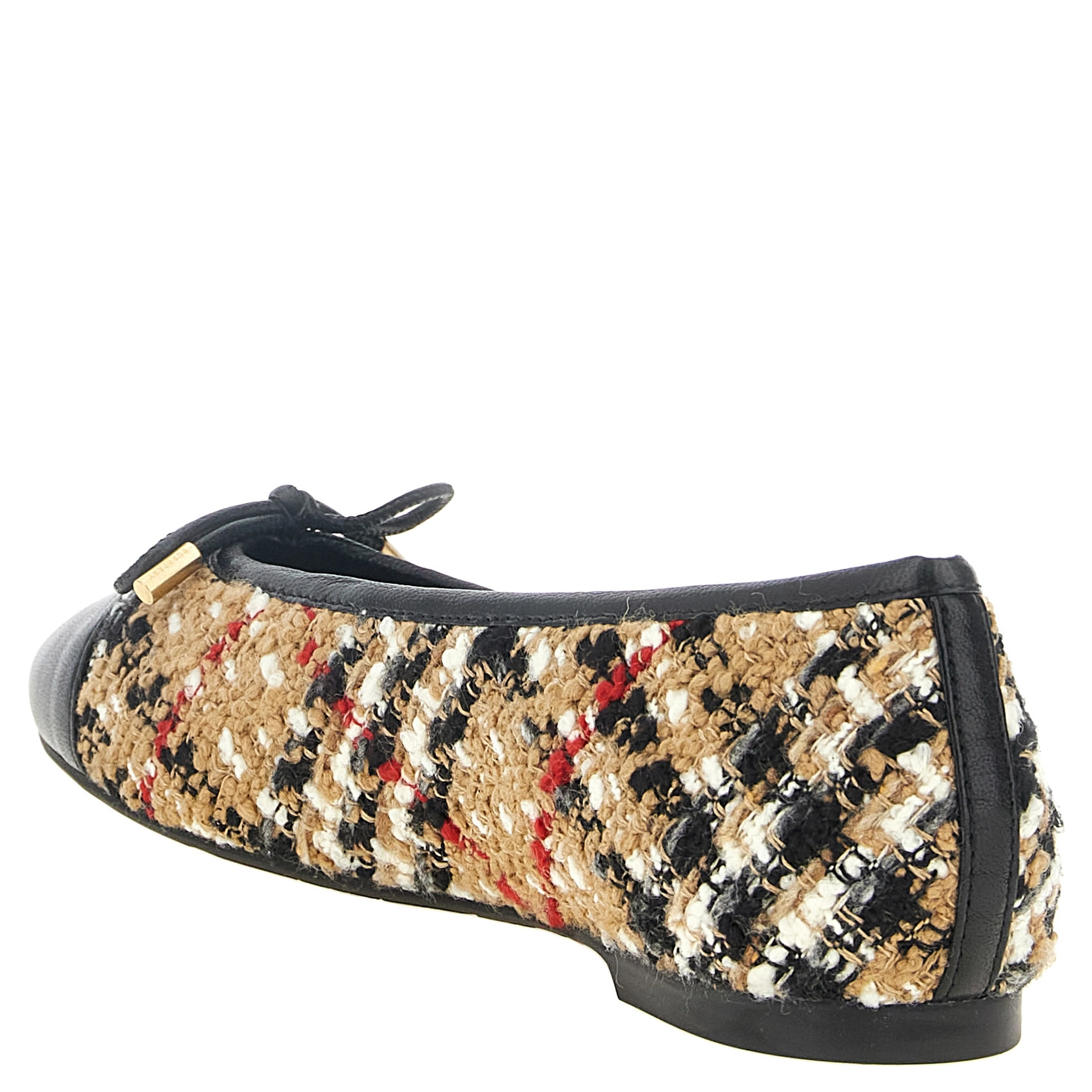 Multicolor Polyester Ballet Flats