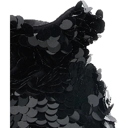 Black Polyamide Shoulder Bag