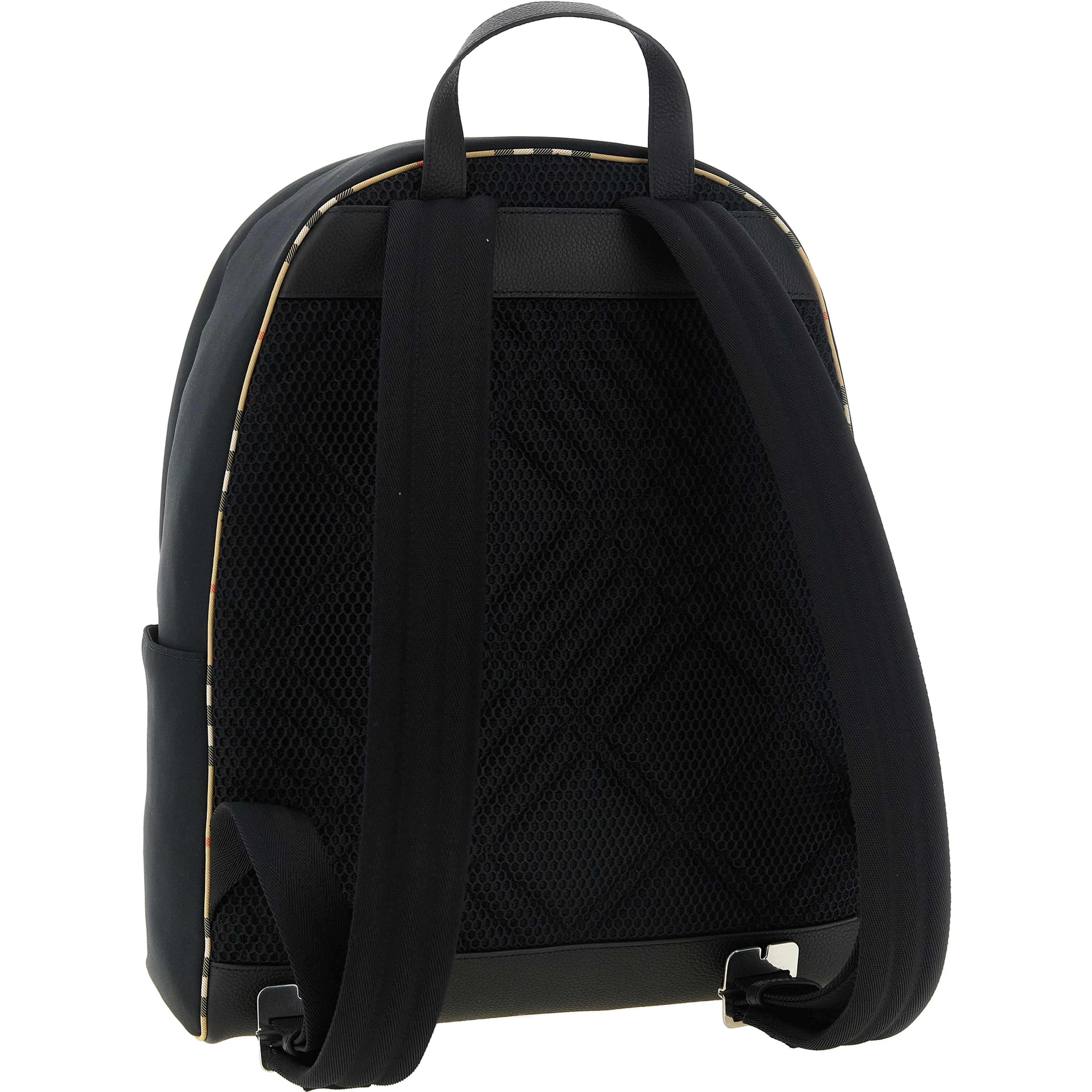 Black Polyester Backpack