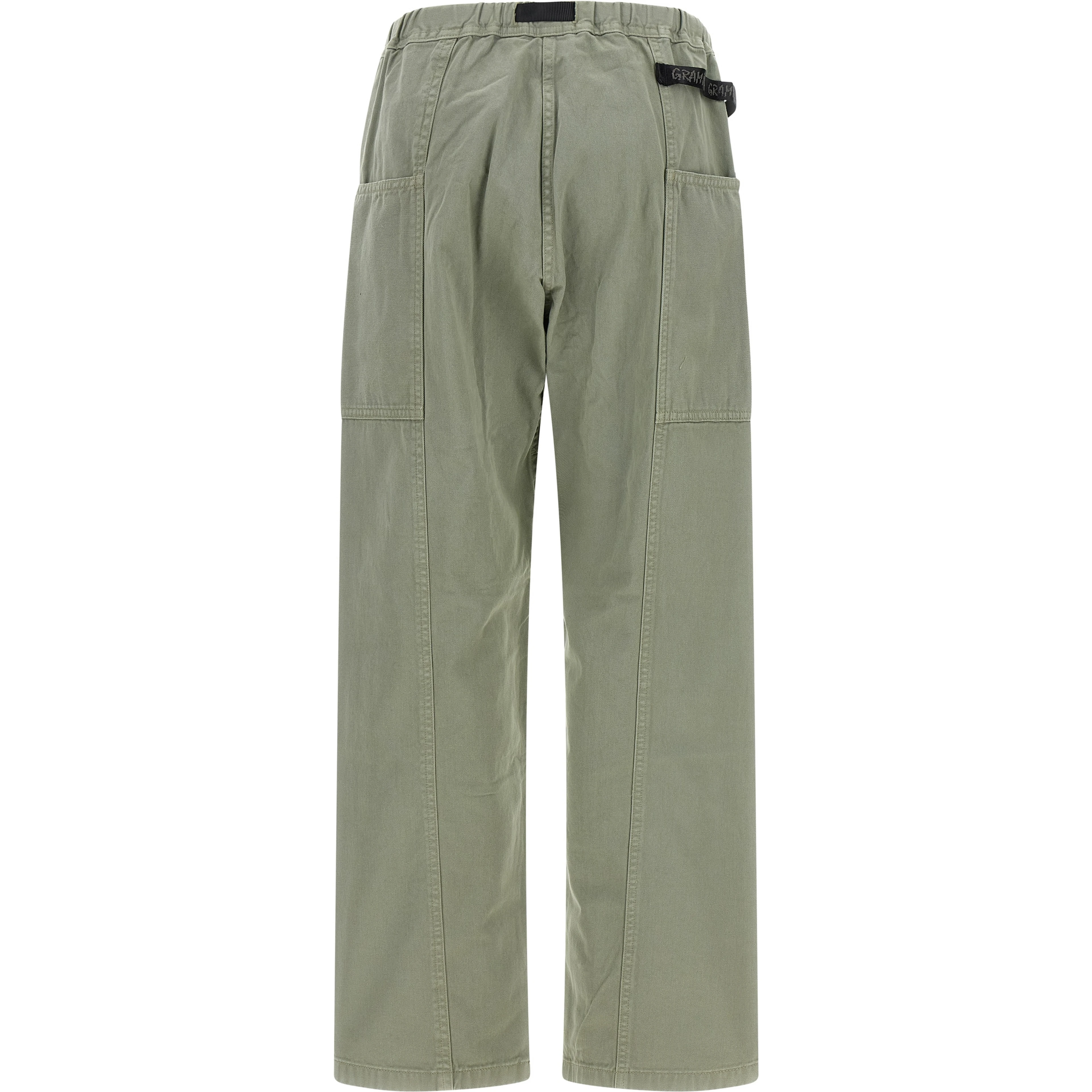 Bicolor Cotton Casual Pants
