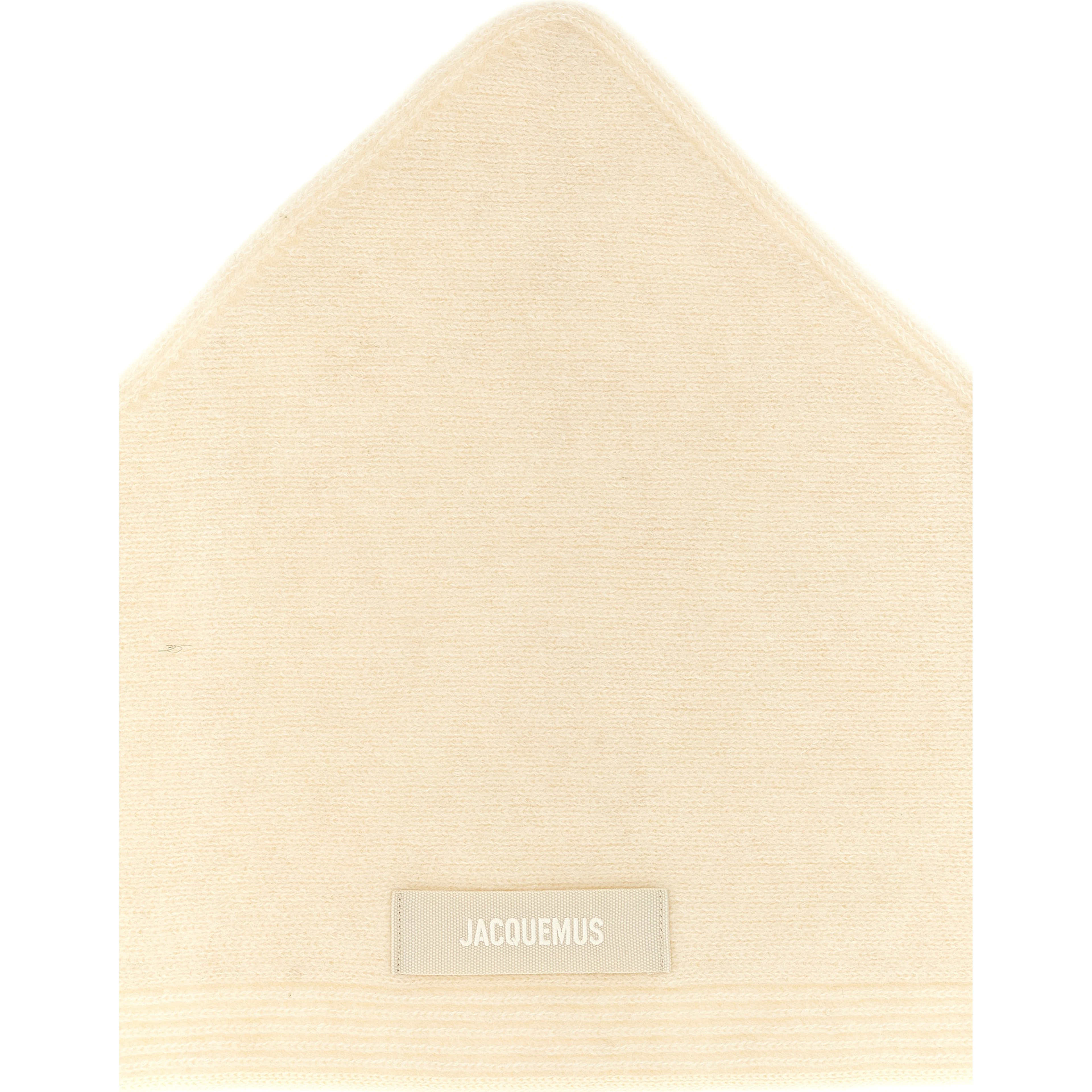 White Wool Scarf