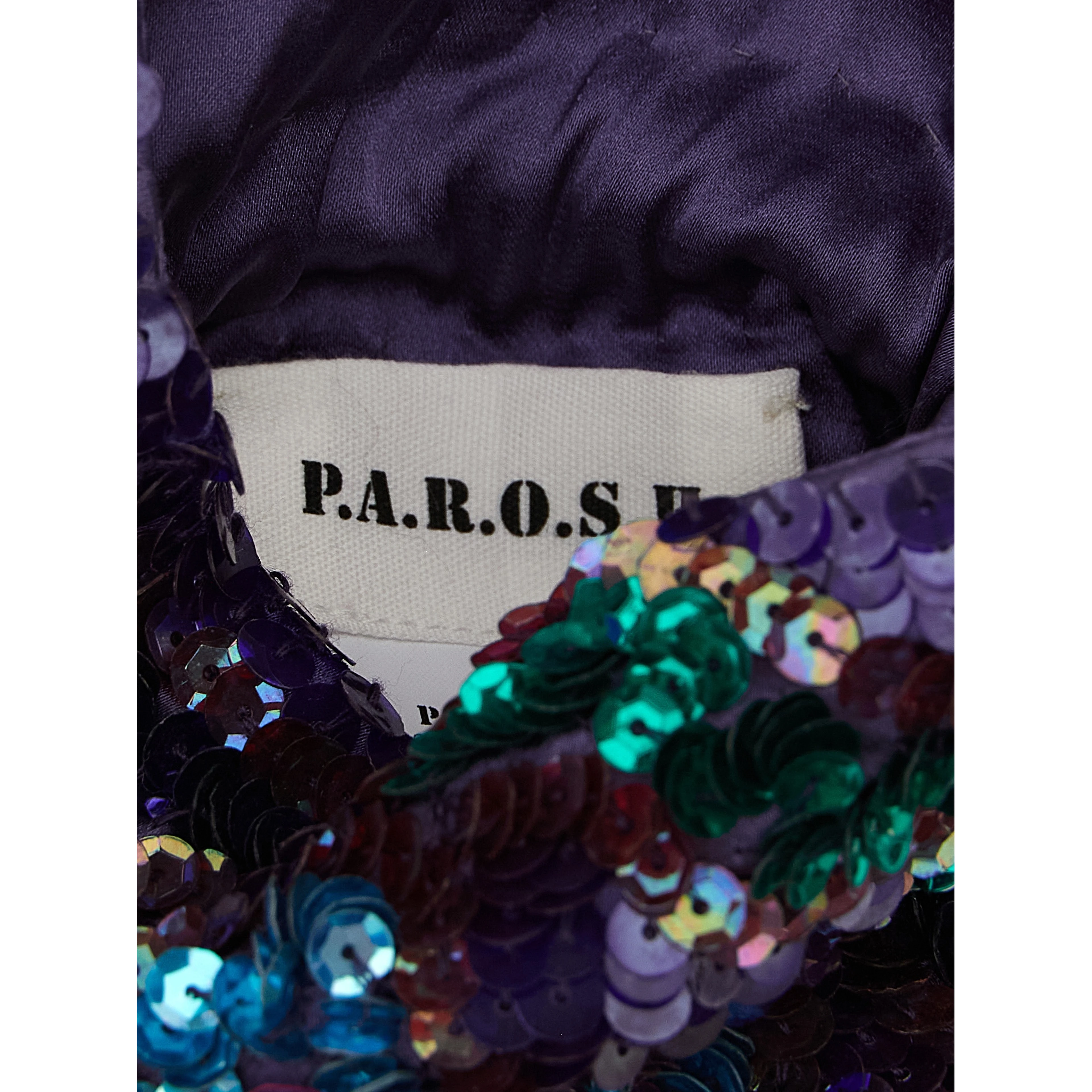 Purple Polyamide Shoulder Bag