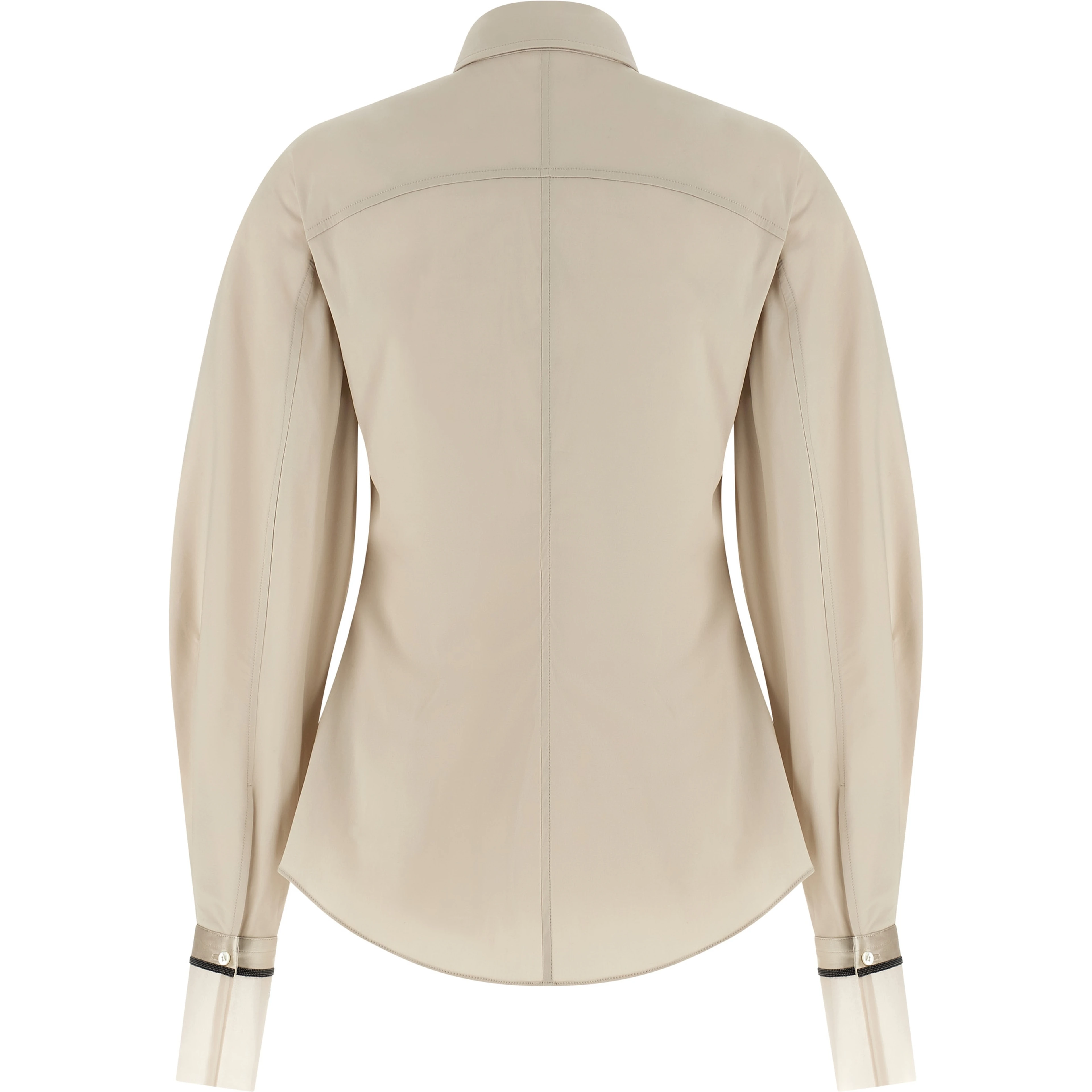 Beige Cotton Blouse