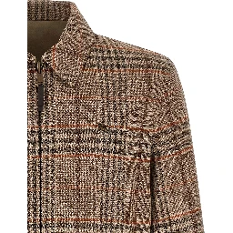 Beige Wool Full-Length Jacket