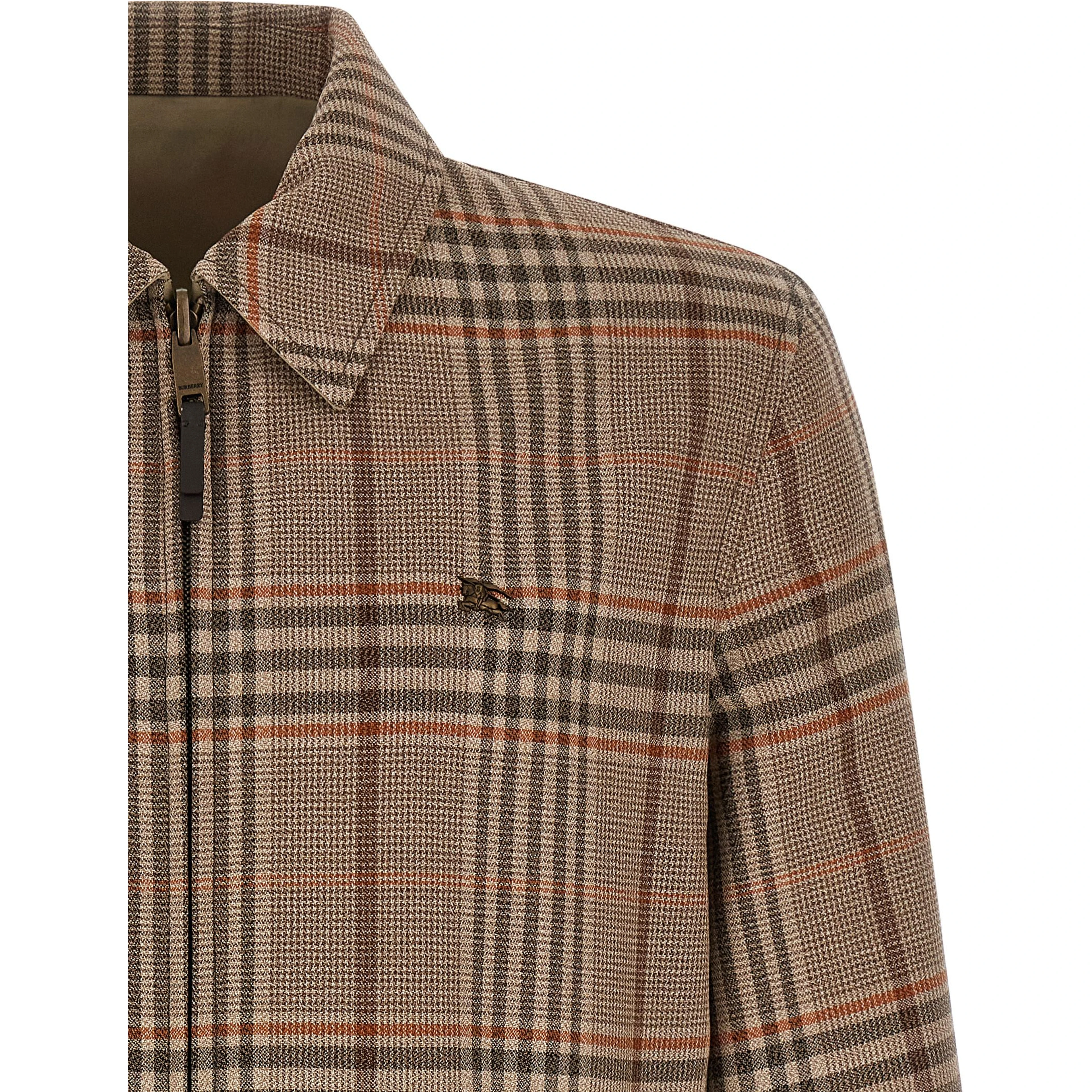 Beige Wool Full-Length Jacket