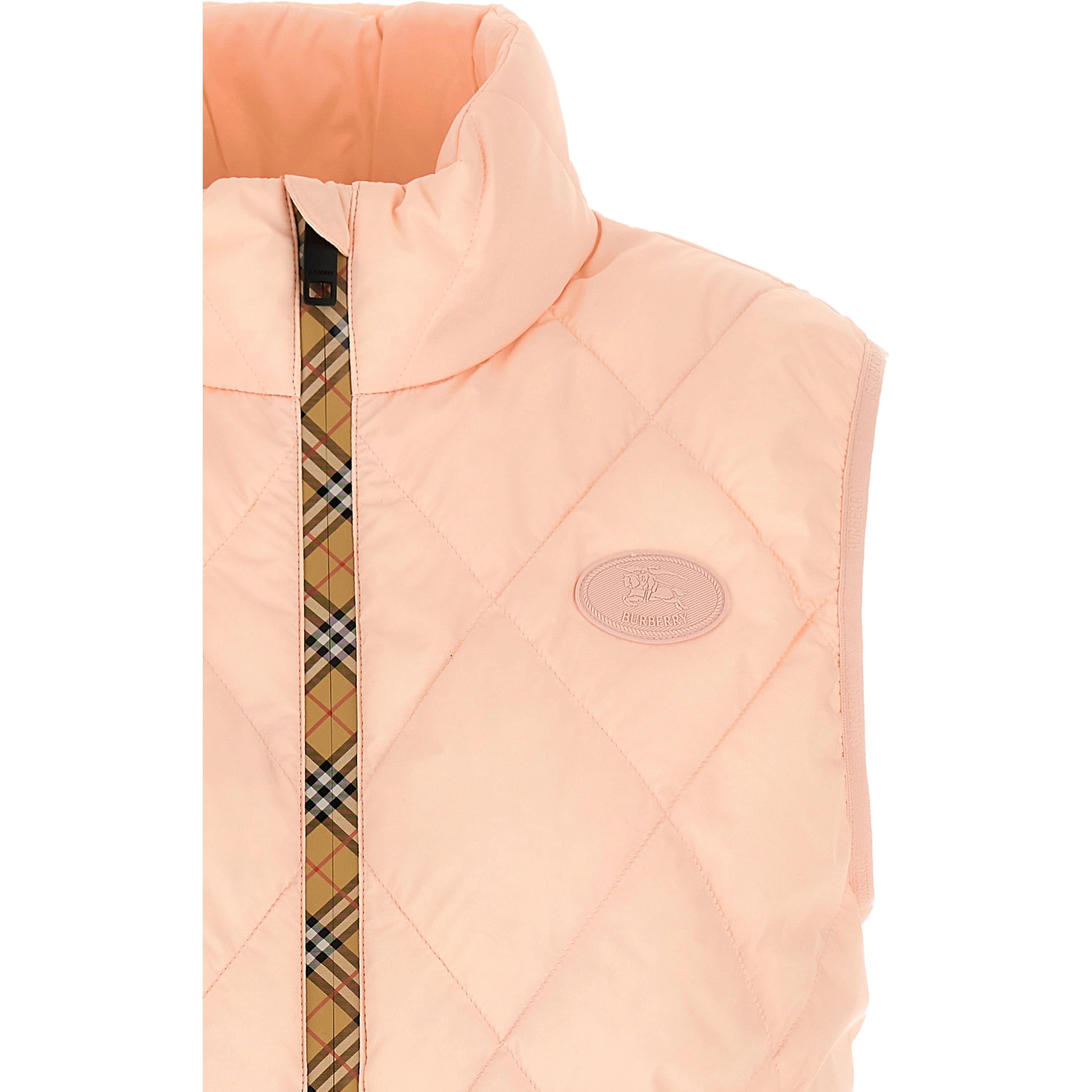 Multicolor Polyamide Sleeveless Jacket