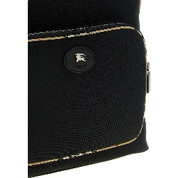 Black Polyester Backpack