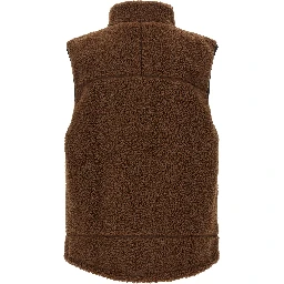 Multicolor Polyester Sleeveless Jacket