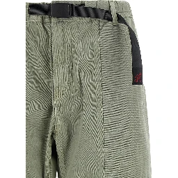 Bicolor Cotton Casual Pants