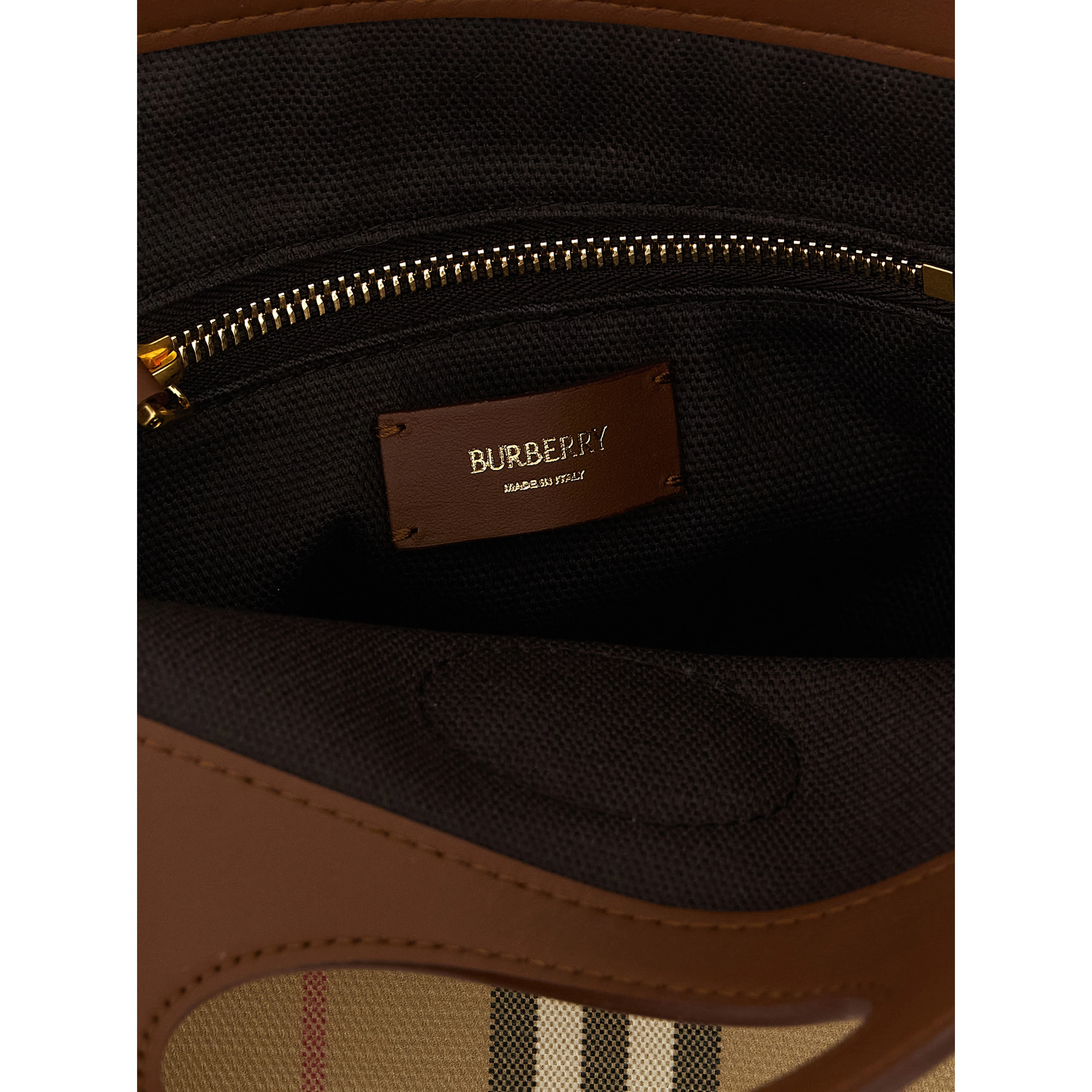 Beige Cotton Handbag