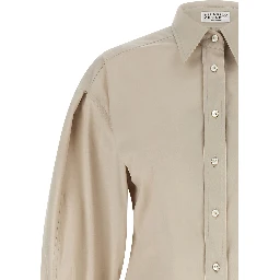 Beige Cotton Blouse