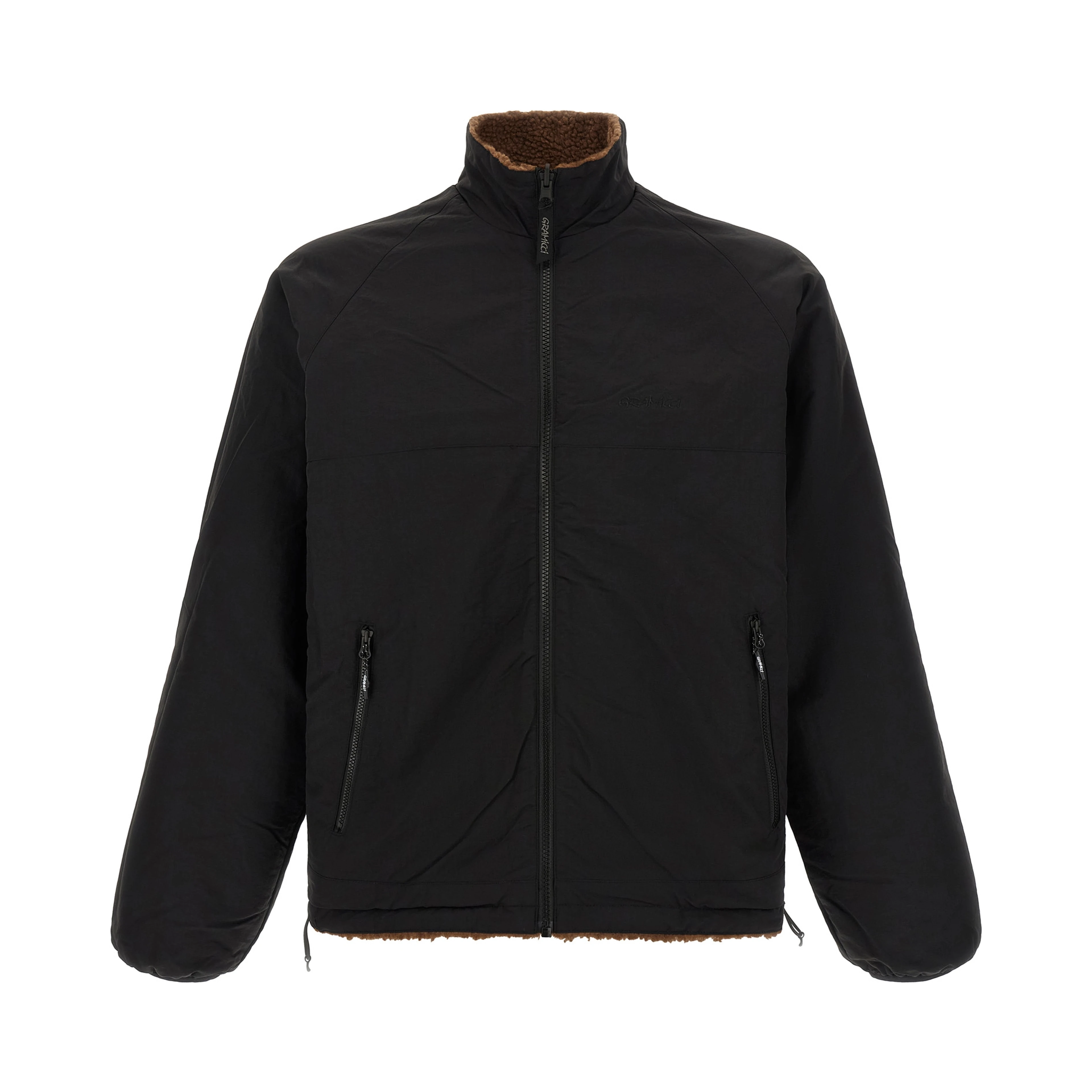 Multicolor Polyester Full-Length Jacket