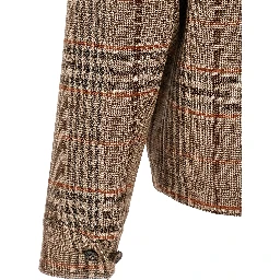Beige Wool Full-Length Jacket