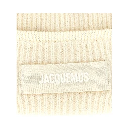 White Wool Beanie