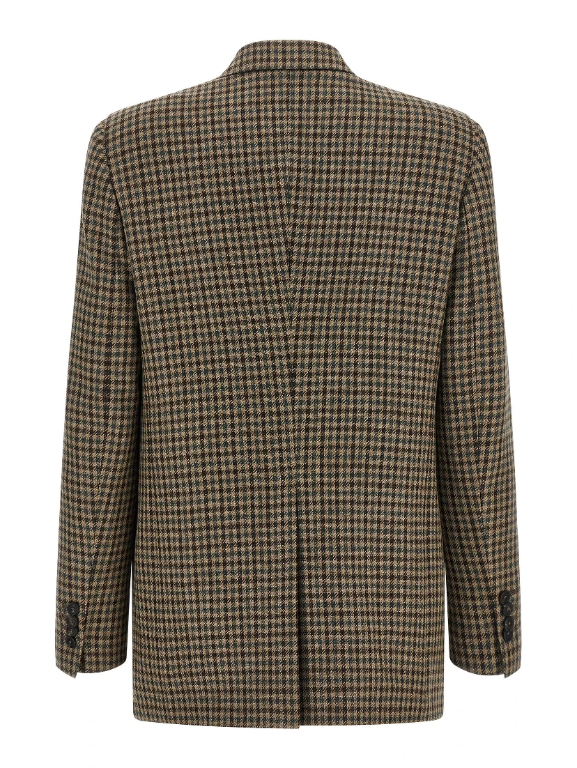Brown Virgin Wool Blazer