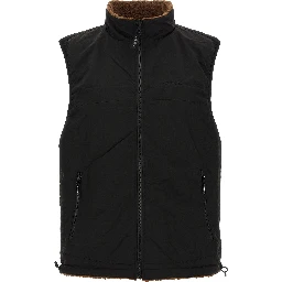 Multicolor Polyester Sleeveless Jacket