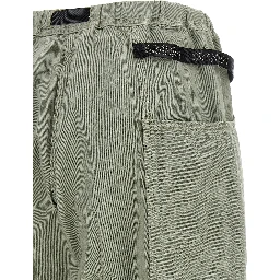 Bicolor Cotton Casual Pants